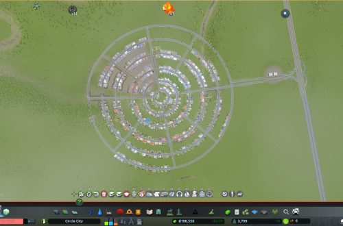 Circle City in Cities:Skylines